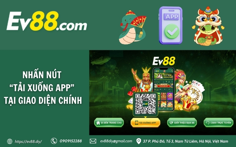 Nhan nut “Tai xuong app”